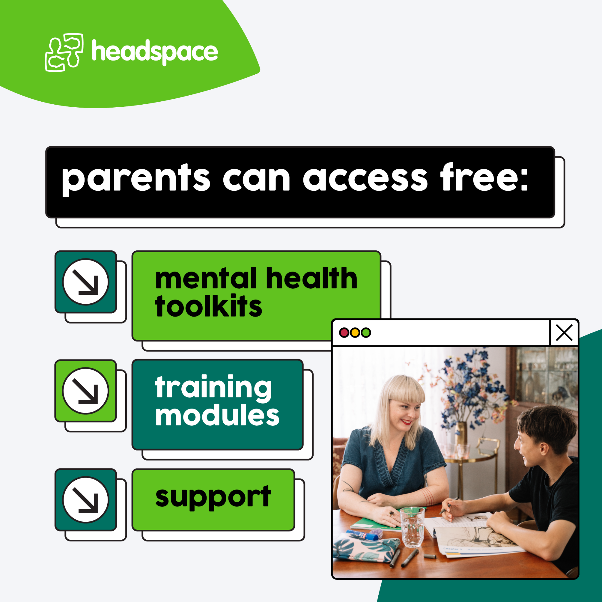 headspace Facebook ad