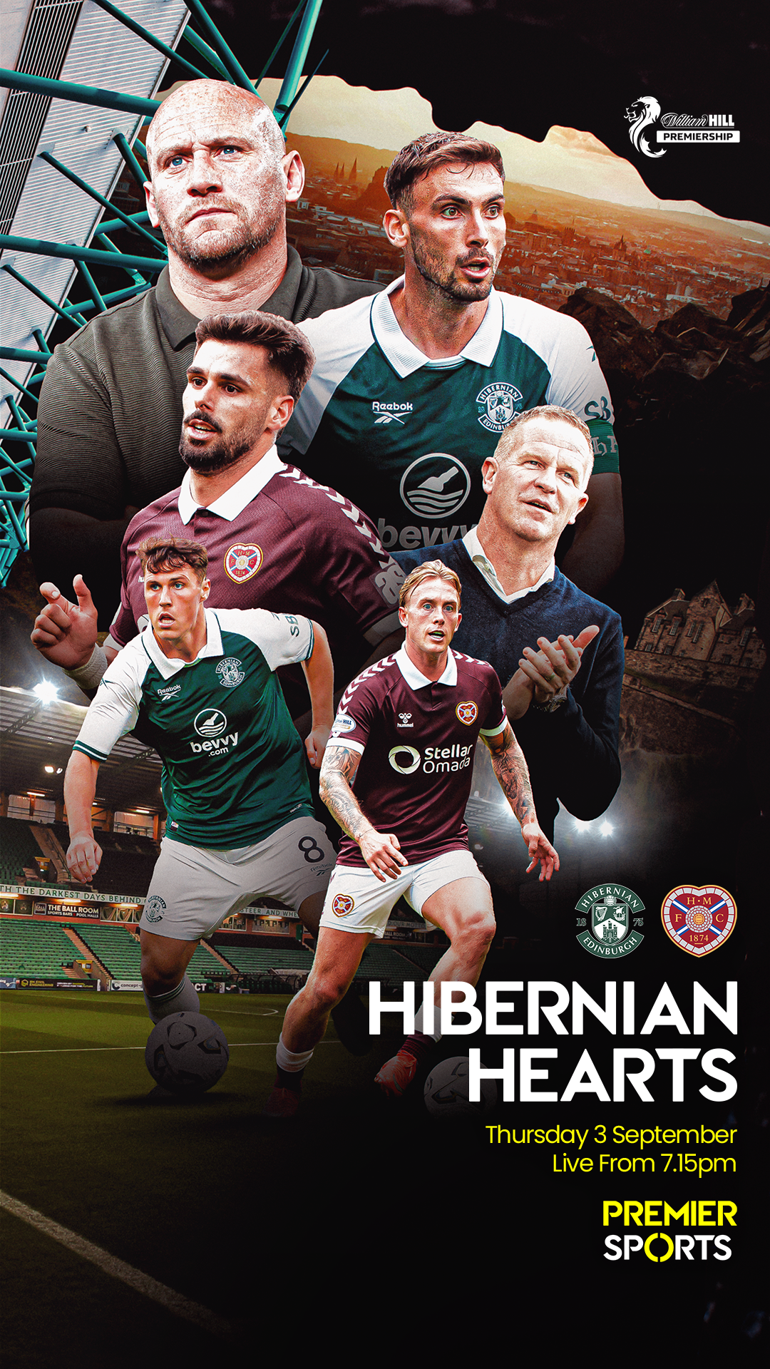 Premier Sports Facebook ad: Where Scottish Football Lives.