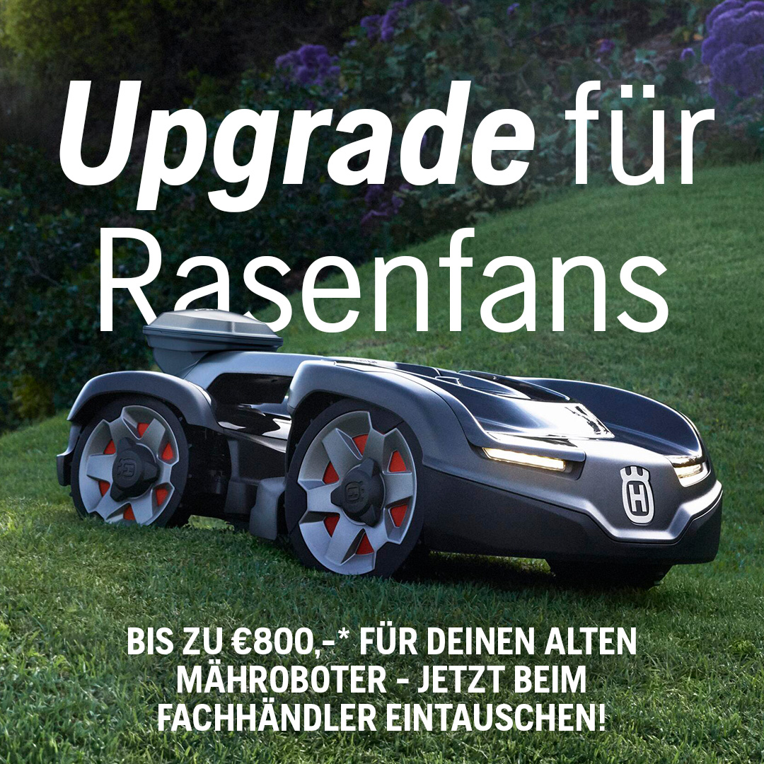 Husqvarna Facebook ad: Bis zu € 800 Prämie sichern