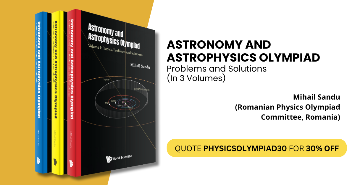 World Scientific Physics and Mathematics Facebook ad: Master Astronomy Olympiad Problems