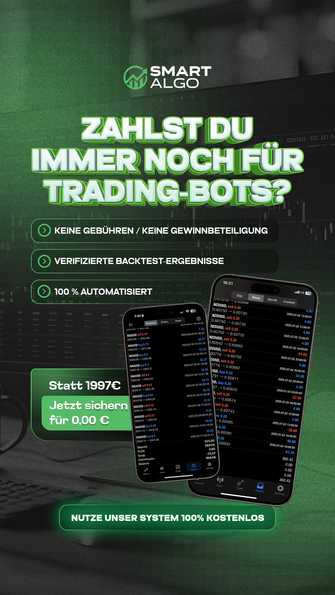 SMART ALGO Facebook ad