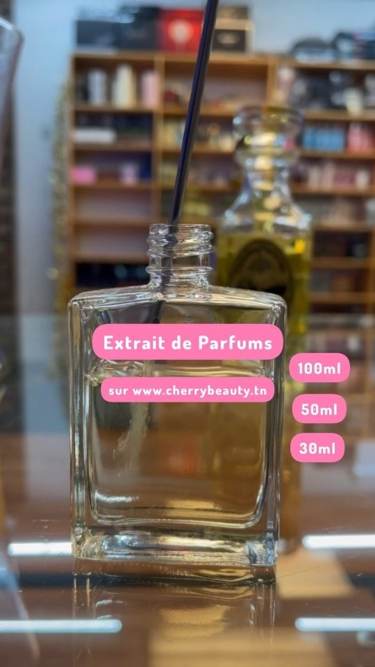 Cherry Beauty Facebook ad: Extraits de parfums (روح العطر) disponibles EN LIGNE…