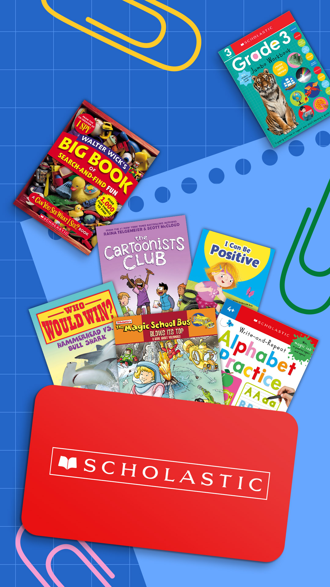 Scholastic Facebook ad