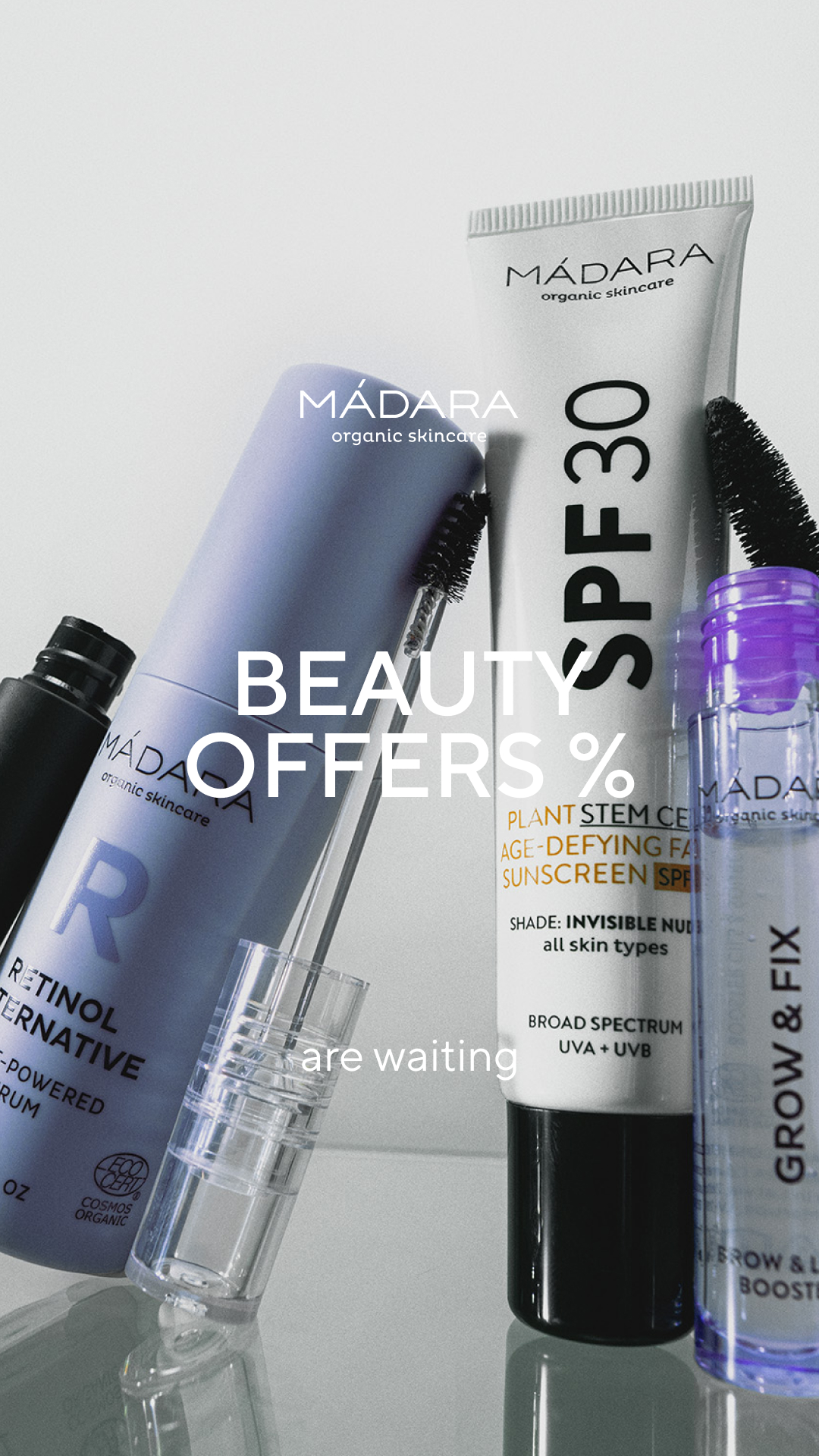 Mádara Organic Skincare Facebook ad
