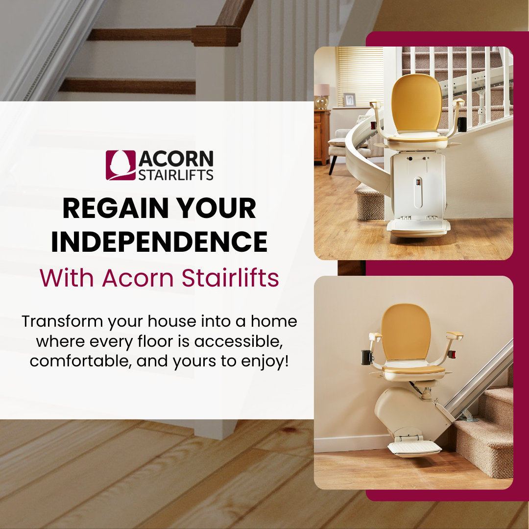 Acorn Stairlifts UK Facebook ad