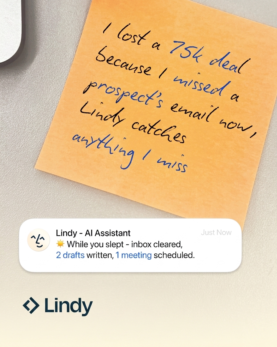 Lindy Facebook ad