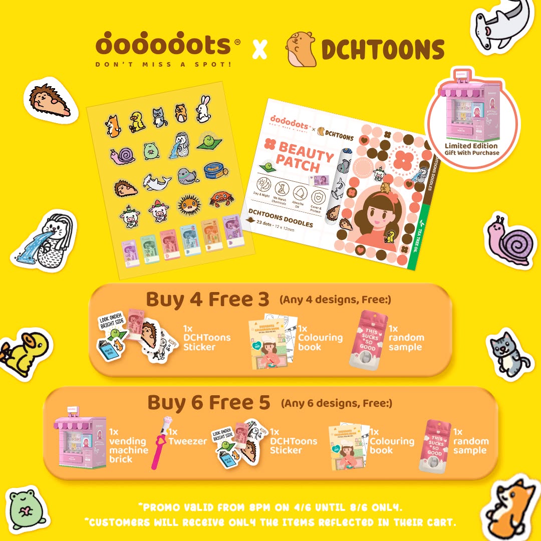 Dododots Beauty Patch SG Facebook ad