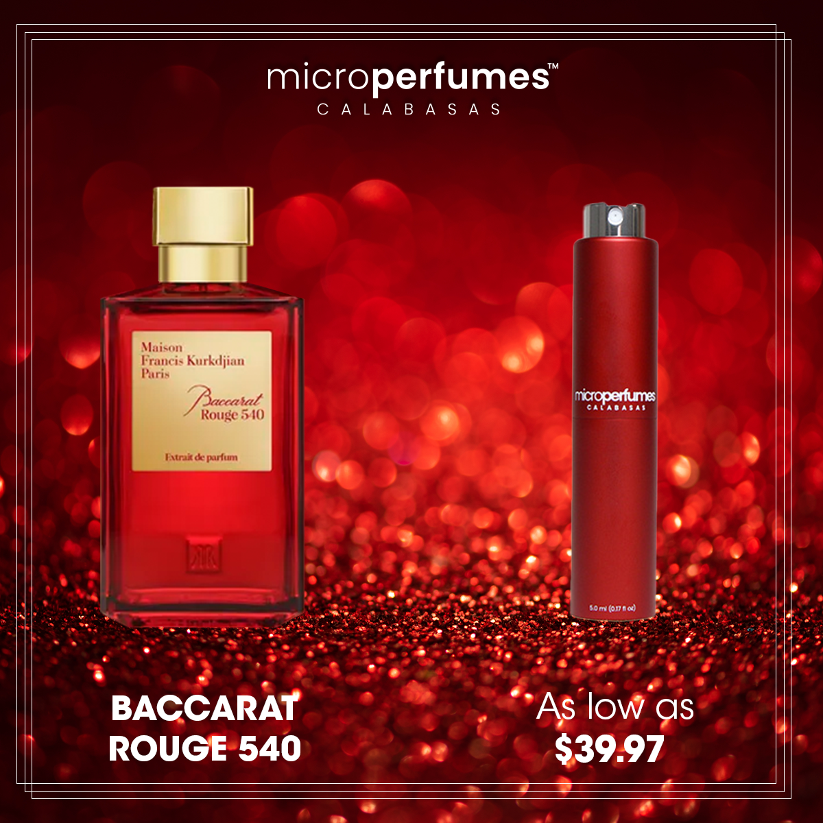 MicroPerfumes Facebook ad