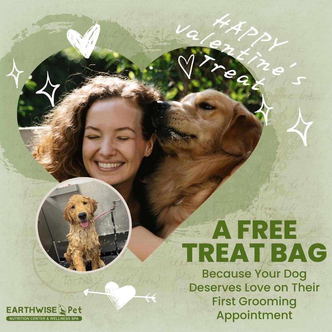 EarthWise Pet - Fuquay NC Facebook ad: From Scruffy to Fluffy - Book Your Pup Today