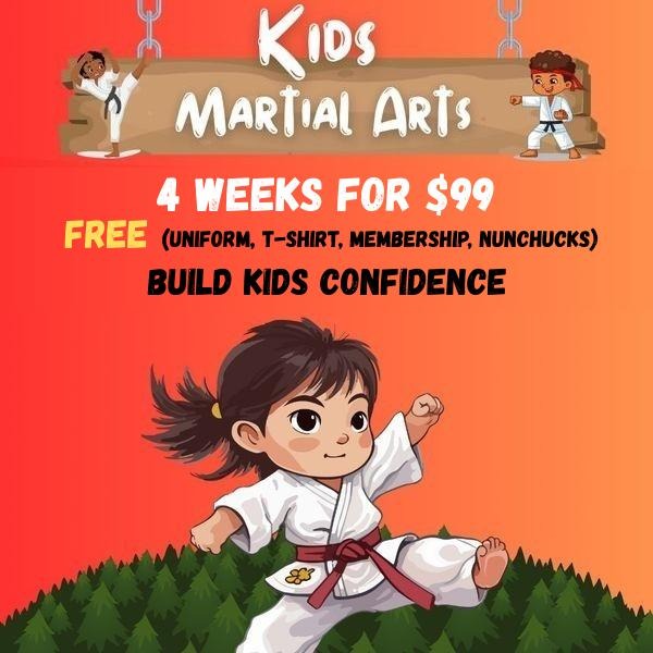 Sr. Master Zant's ATA Martial Arts Facebook ad: Conquer Your Kids' Screen Addiction
