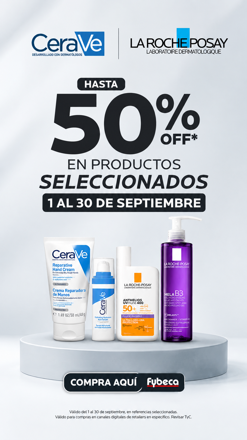 L'Oréal Groupe Facebook ad: Descuentos exclusivos para ti