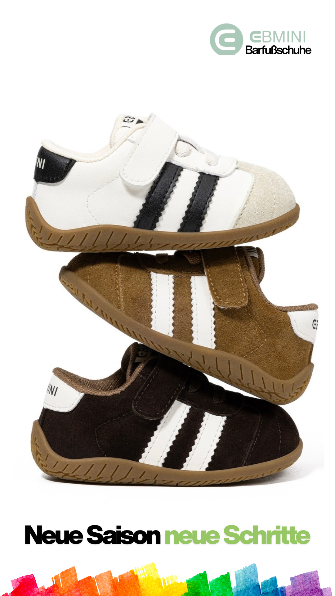 Ebmini - Kinder Barfußschuhe Facebook ad
