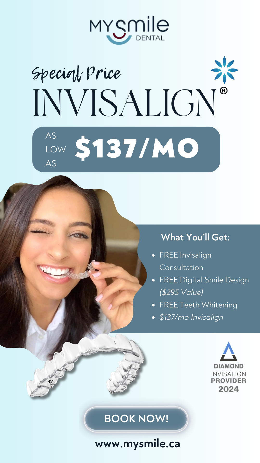 MySmile.ca Facebook ad