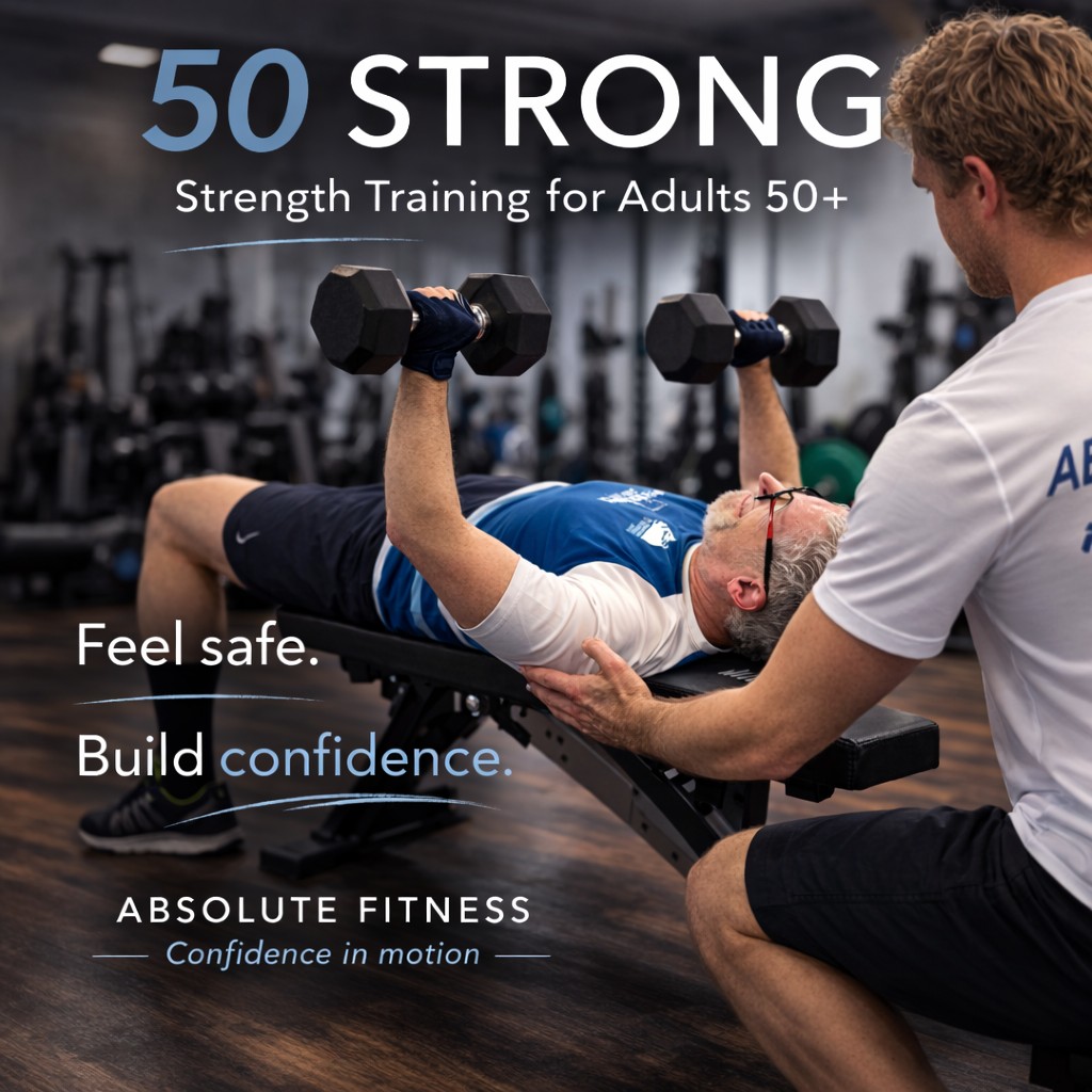 Absolute Fitness Facebook ad: Absolute Fitness sign up