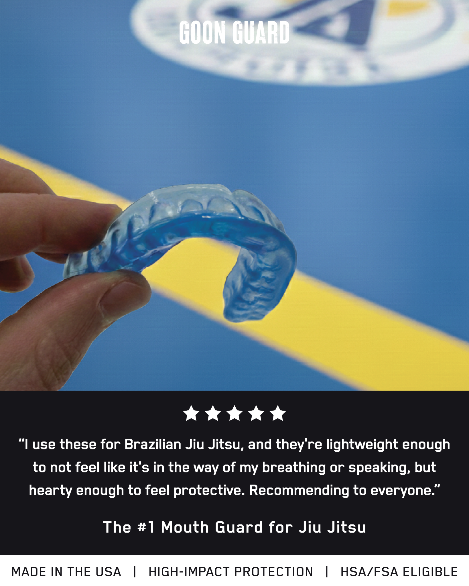 Goon Guard Facebook ad: The Ultimate Jiu Jitsu Mouth Guard