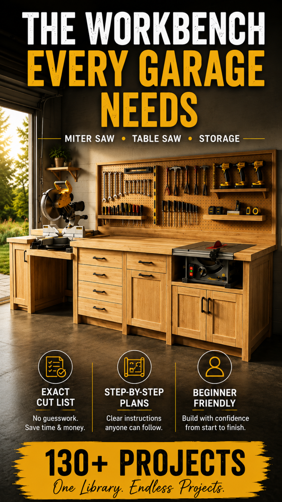 Wood Blueprints Facebook ad