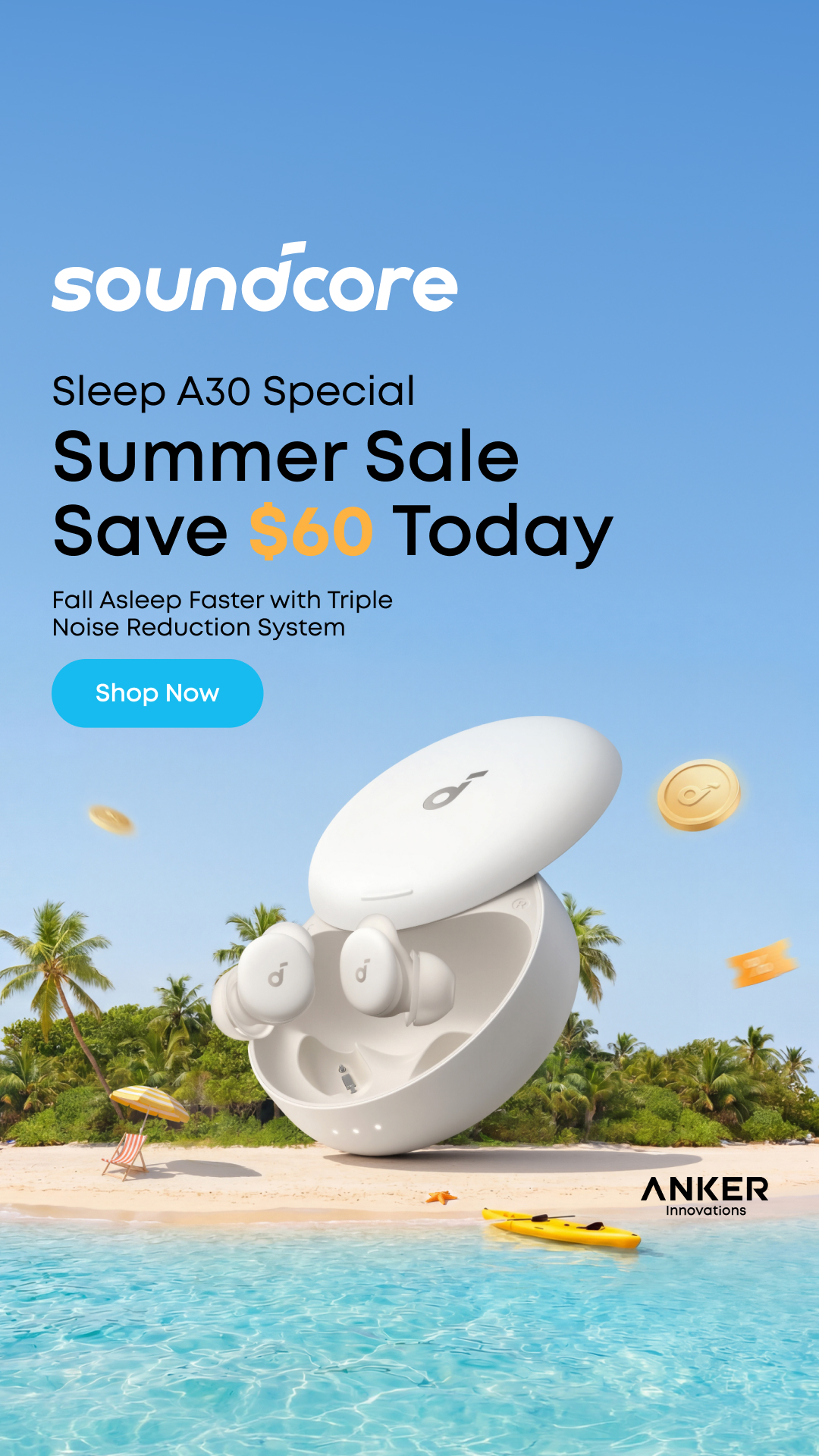soundcore Facebook ad
