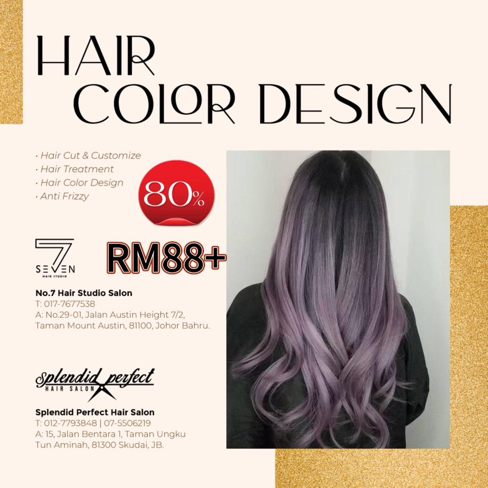 S.P HAIR SALON Facebook ad: Hebat Nak Buat Rambut Sini la Sis