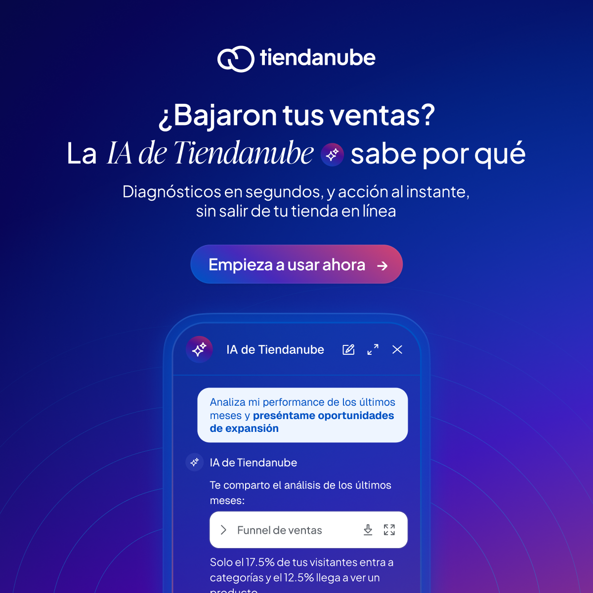 Tiendanube México Facebook ad