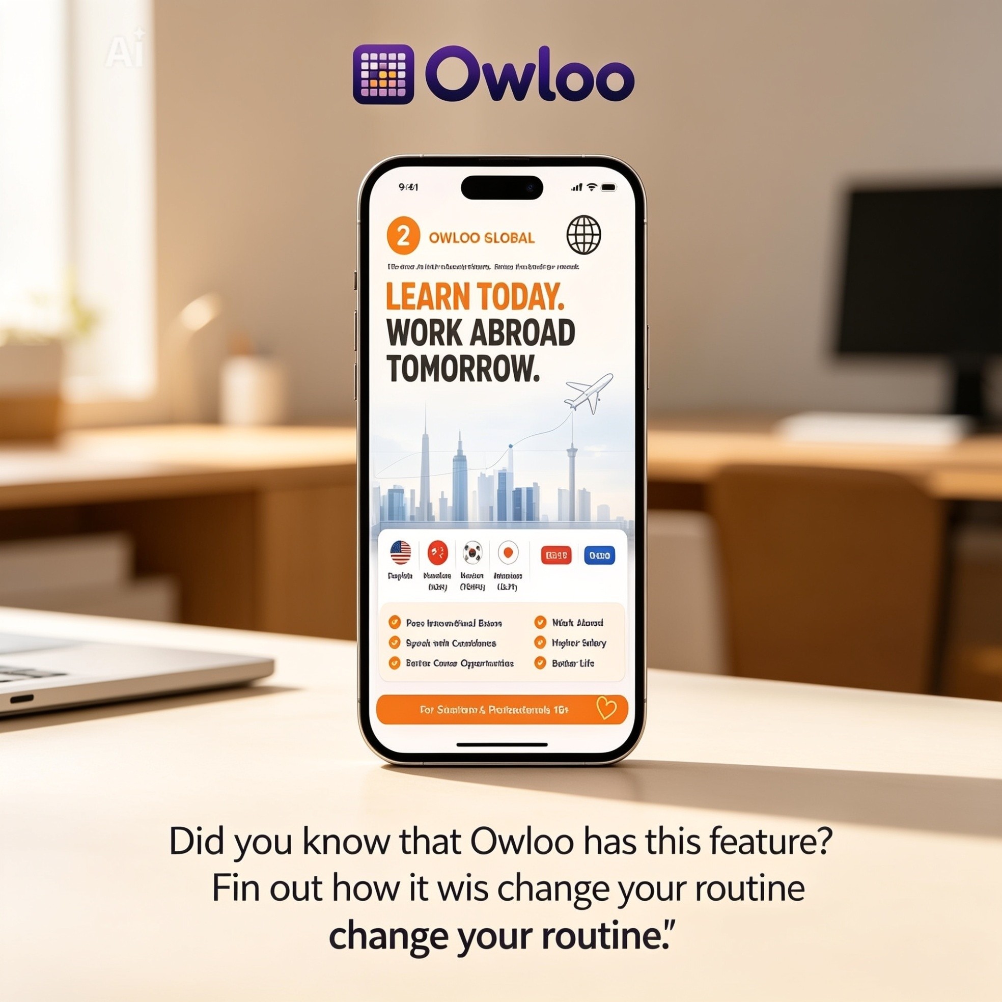 Owloo Facebook ad