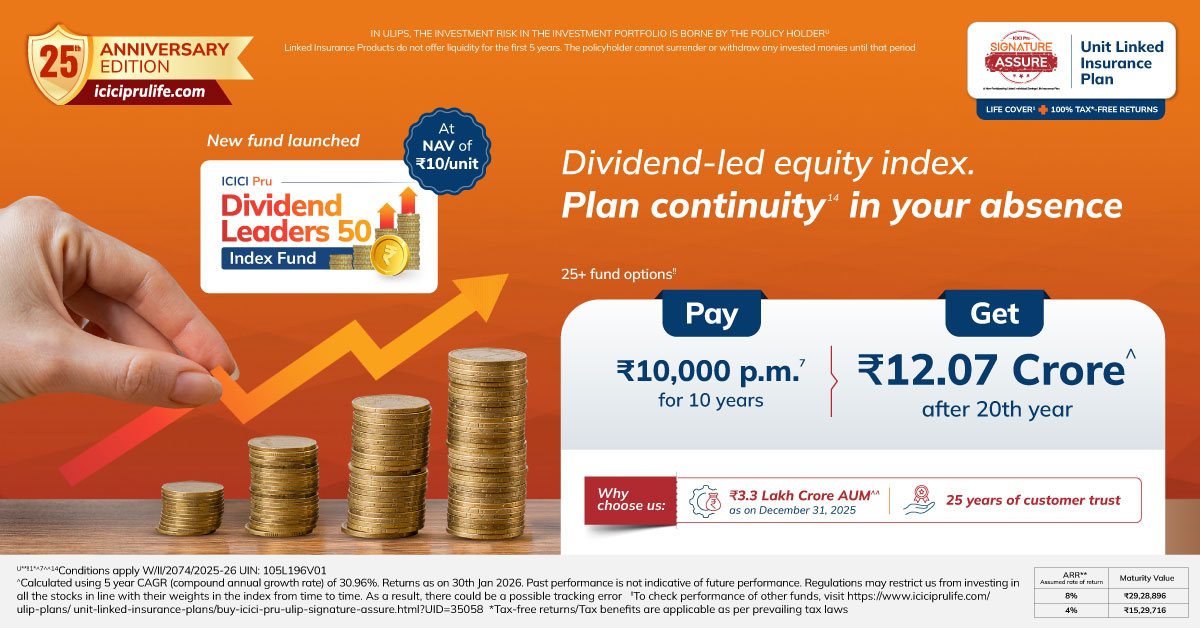 ICICI Prudential Life Insurance Facebook ad