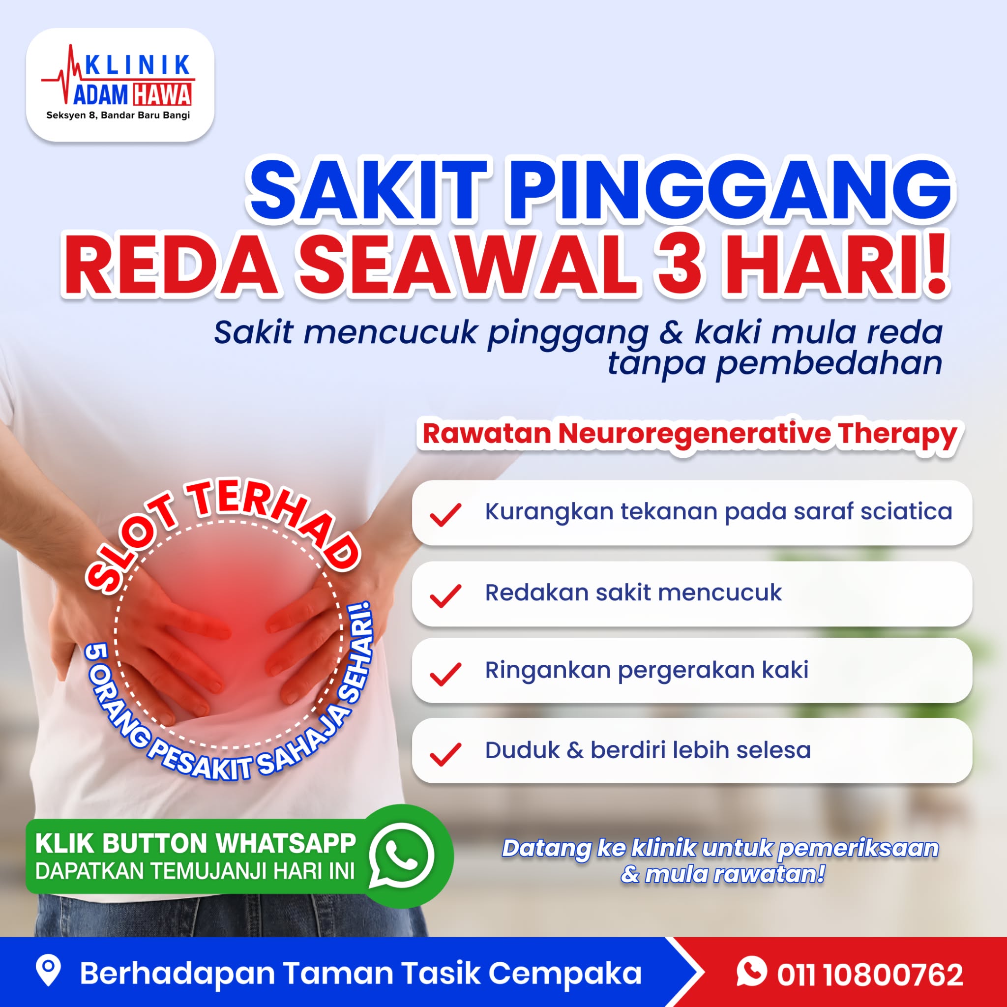 Klinik Adam Hawa - Bangi Facebook ad