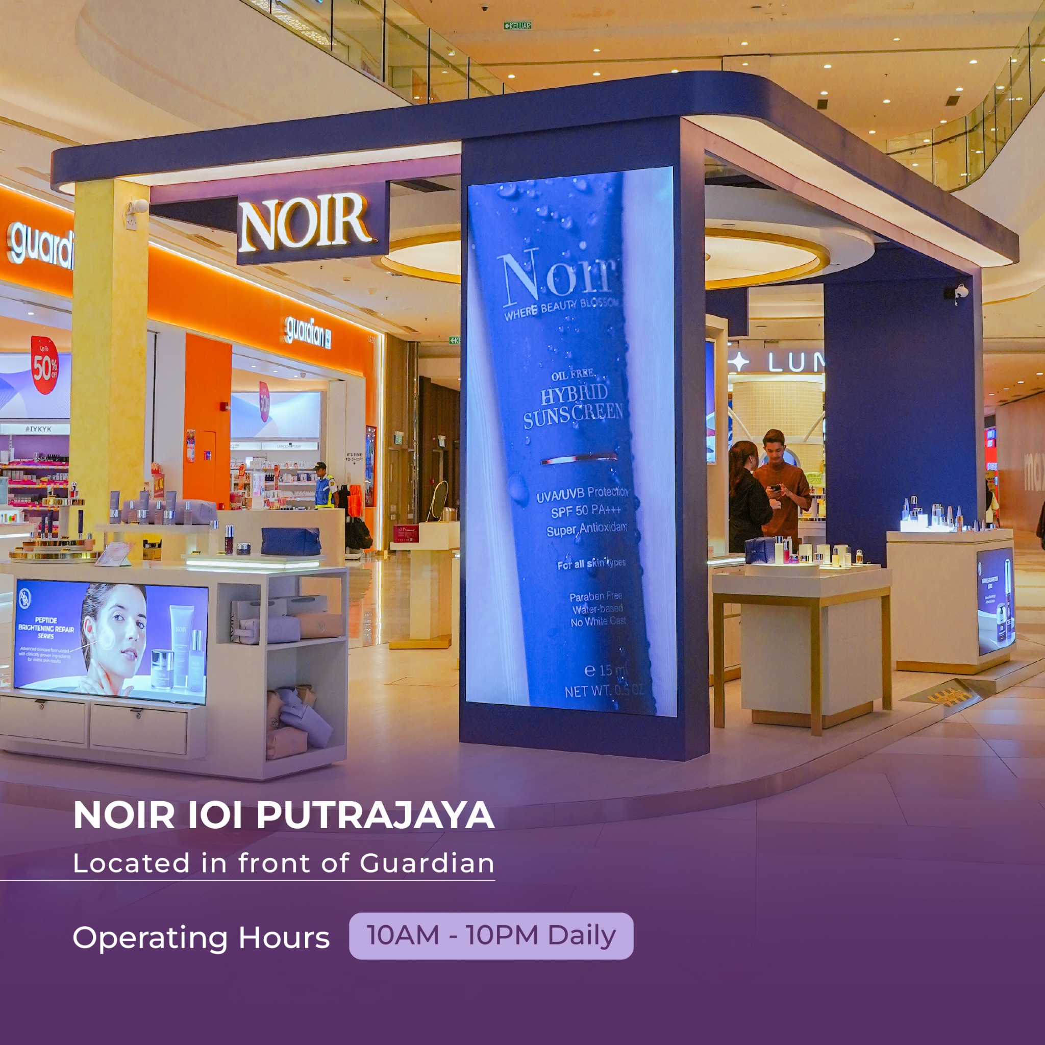 NOIR Health & Beauty HQ Facebook ad