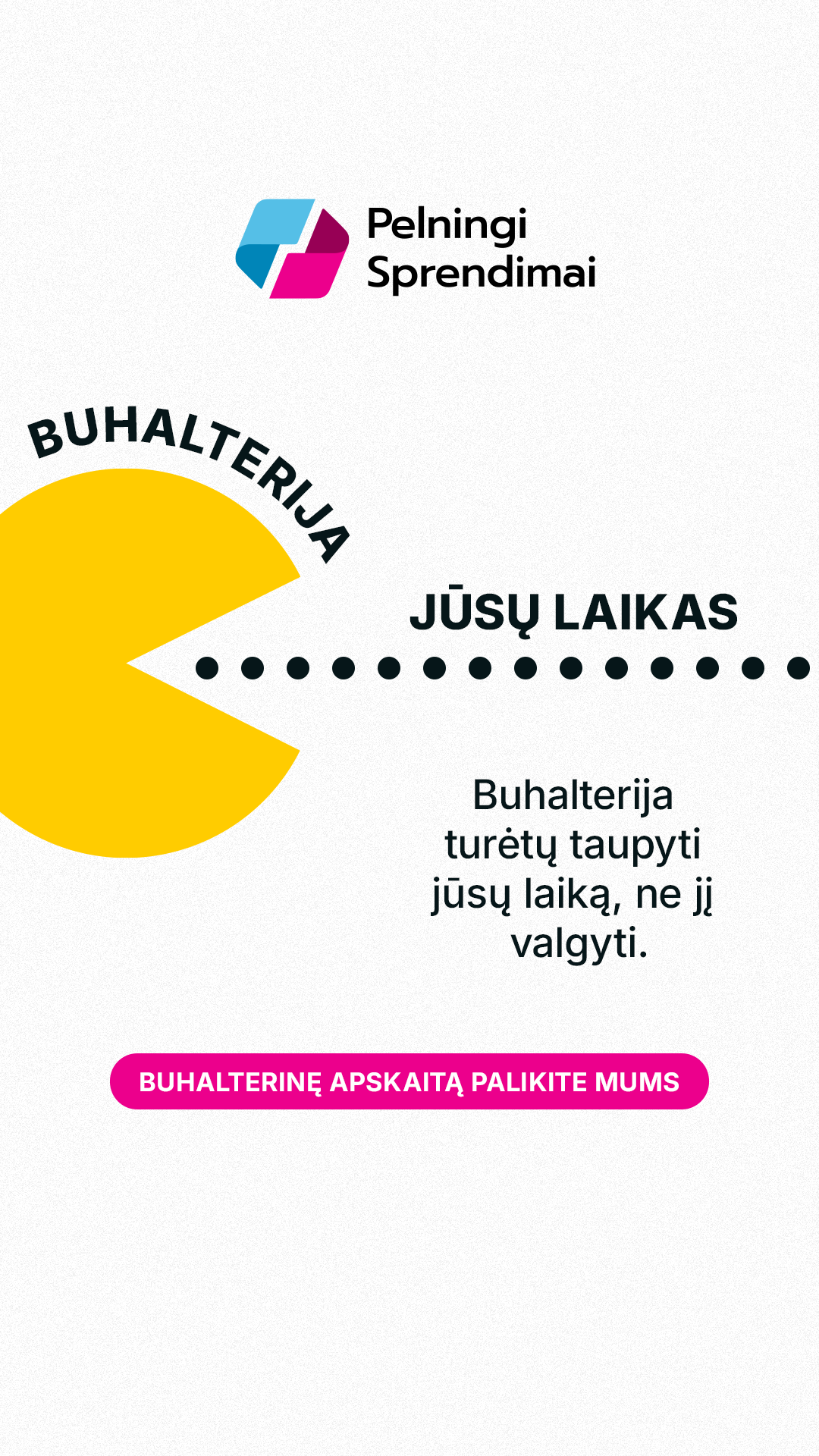 Pelningi Sprendimai Facebook ad: Išmani buhalterija