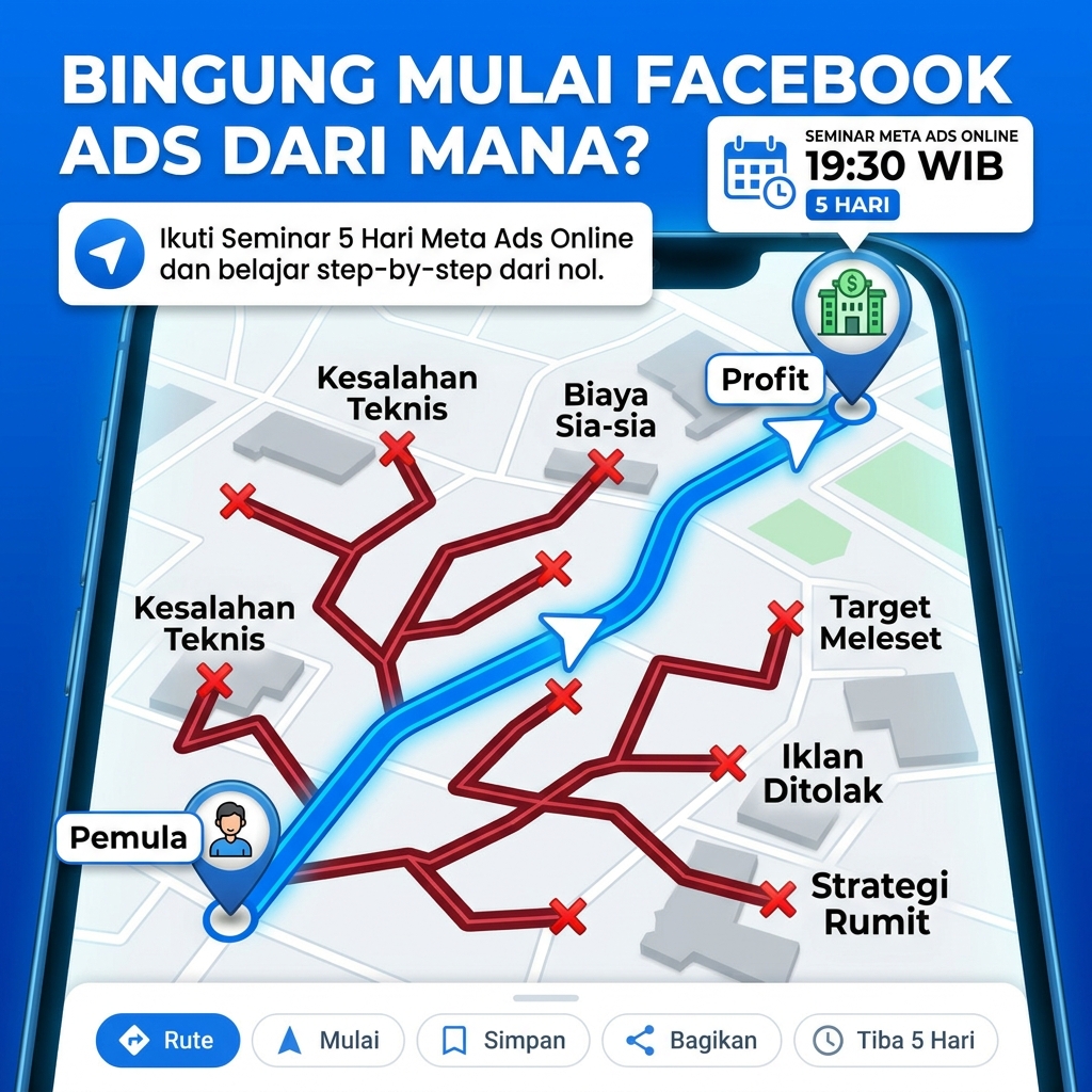 Zan abdullah Facebook ad: SEMINAR ONLINE 5 HARI META ADS