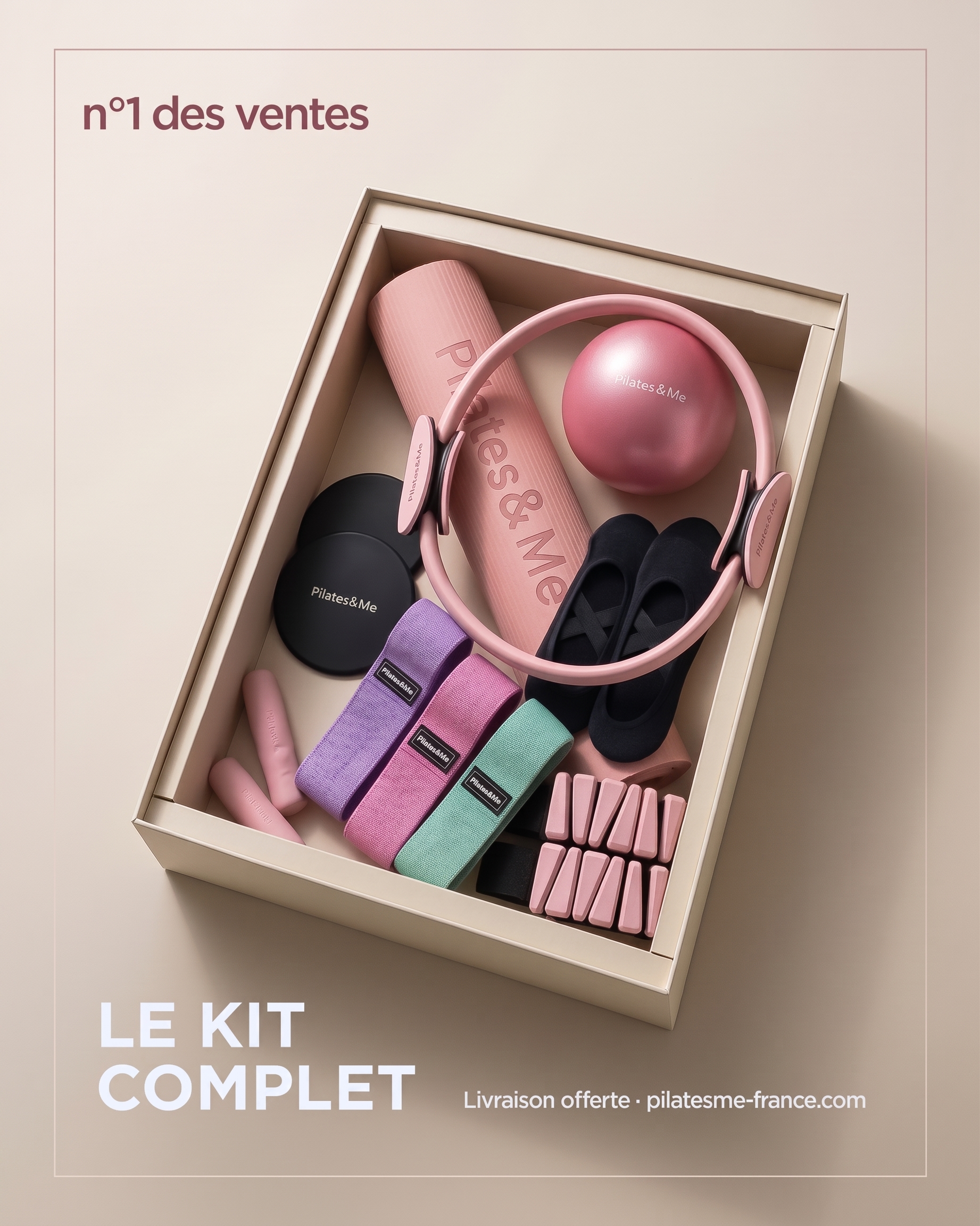 Pilates&Me France Facebook ad: Le cadeau parfait pour elle