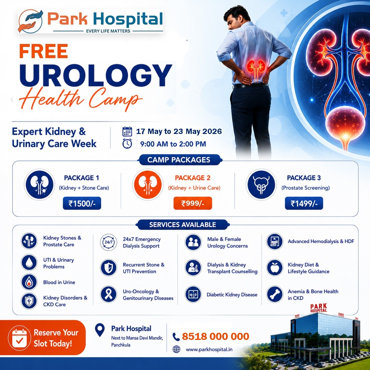 Park Group of Hospitals Facebook ad