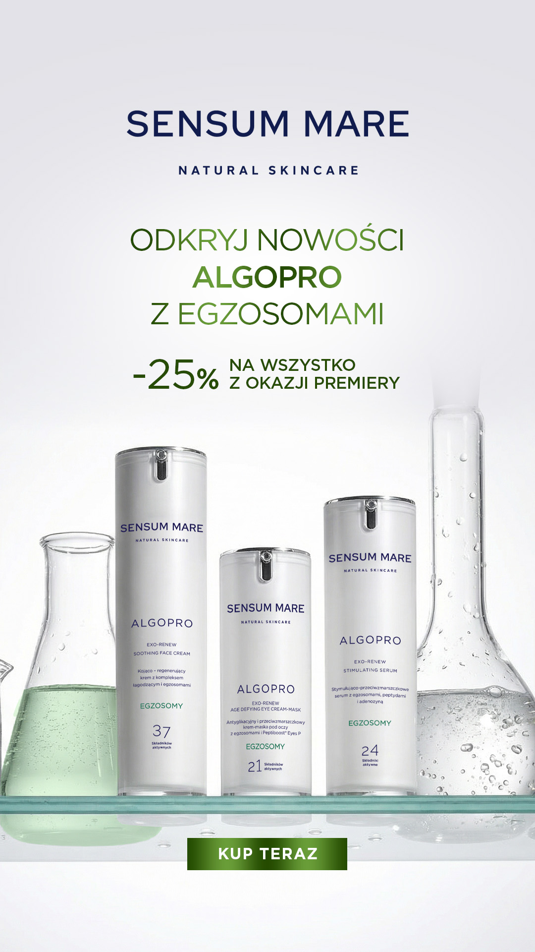 Sensum Mare Natural Skincare Facebook ad