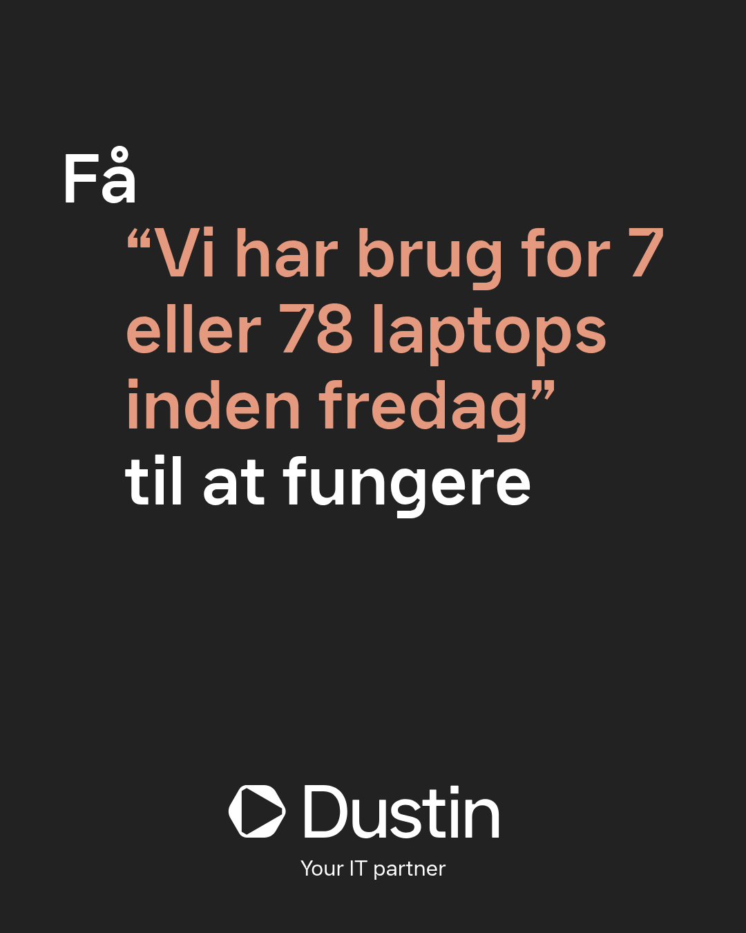 Dustin Facebook ad