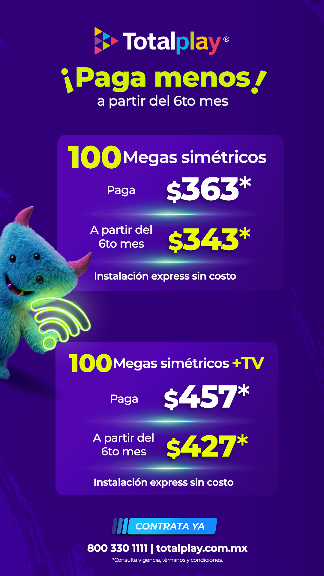 Totalplay Facebook ad