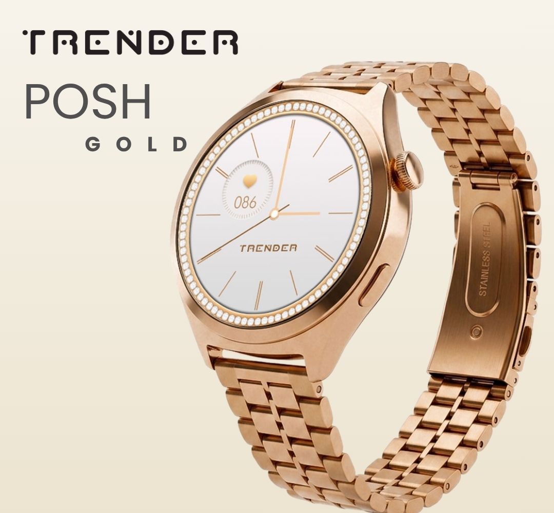 Trender Smart Watches Facebook ad: Елегантност, която се носи всеки ден.