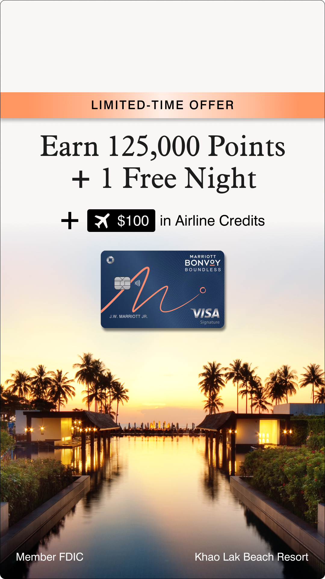 Marriott Bonvoy Facebook ad