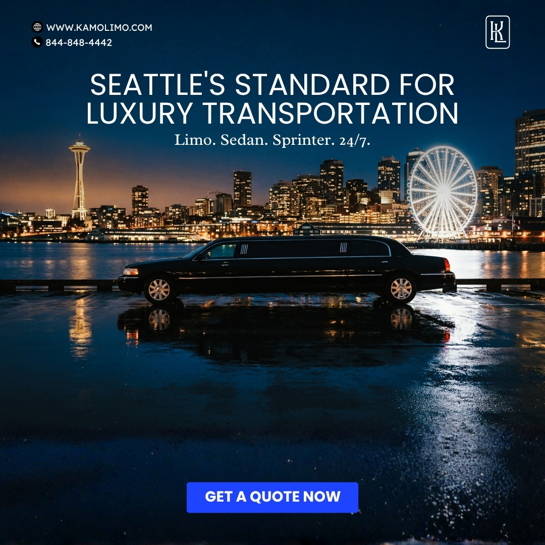 Kamo Limo Facebook ad: #1 Luxury Limo, Sedan & Sprinter in Washington | Kamo Limo