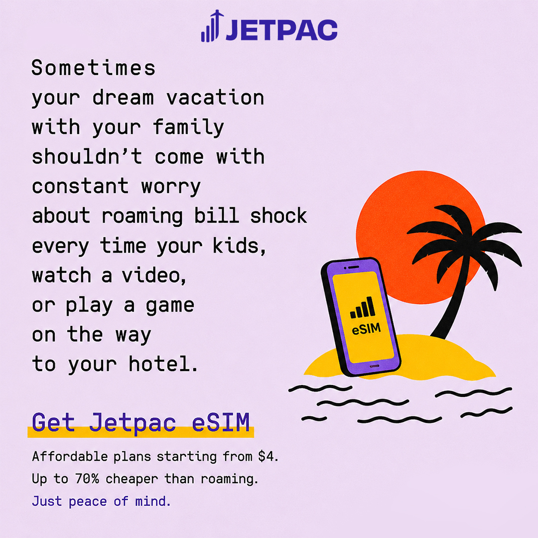 Jetpac Facebook ad
