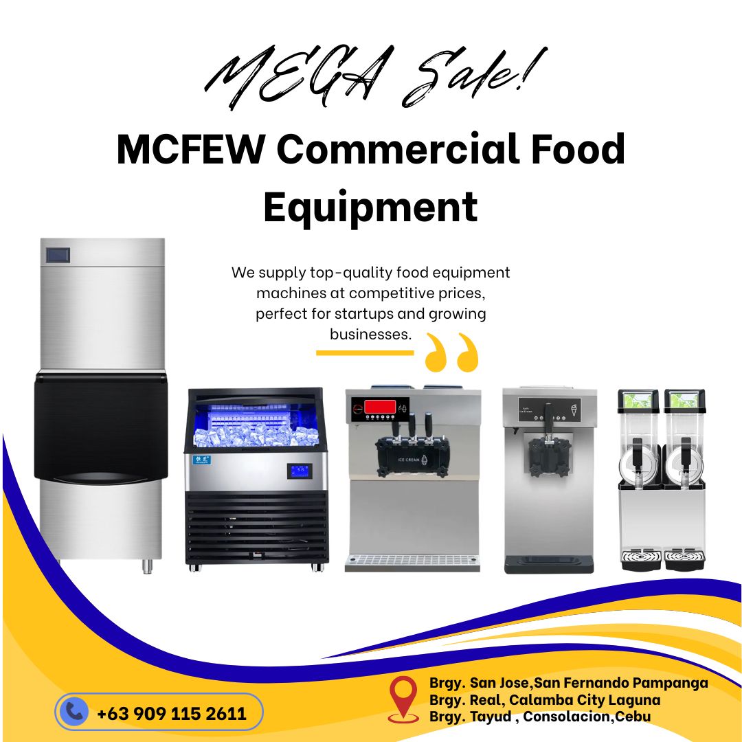 Mc Frosty's Equipment Pampanga Facebook ad from Apr 10, 2026