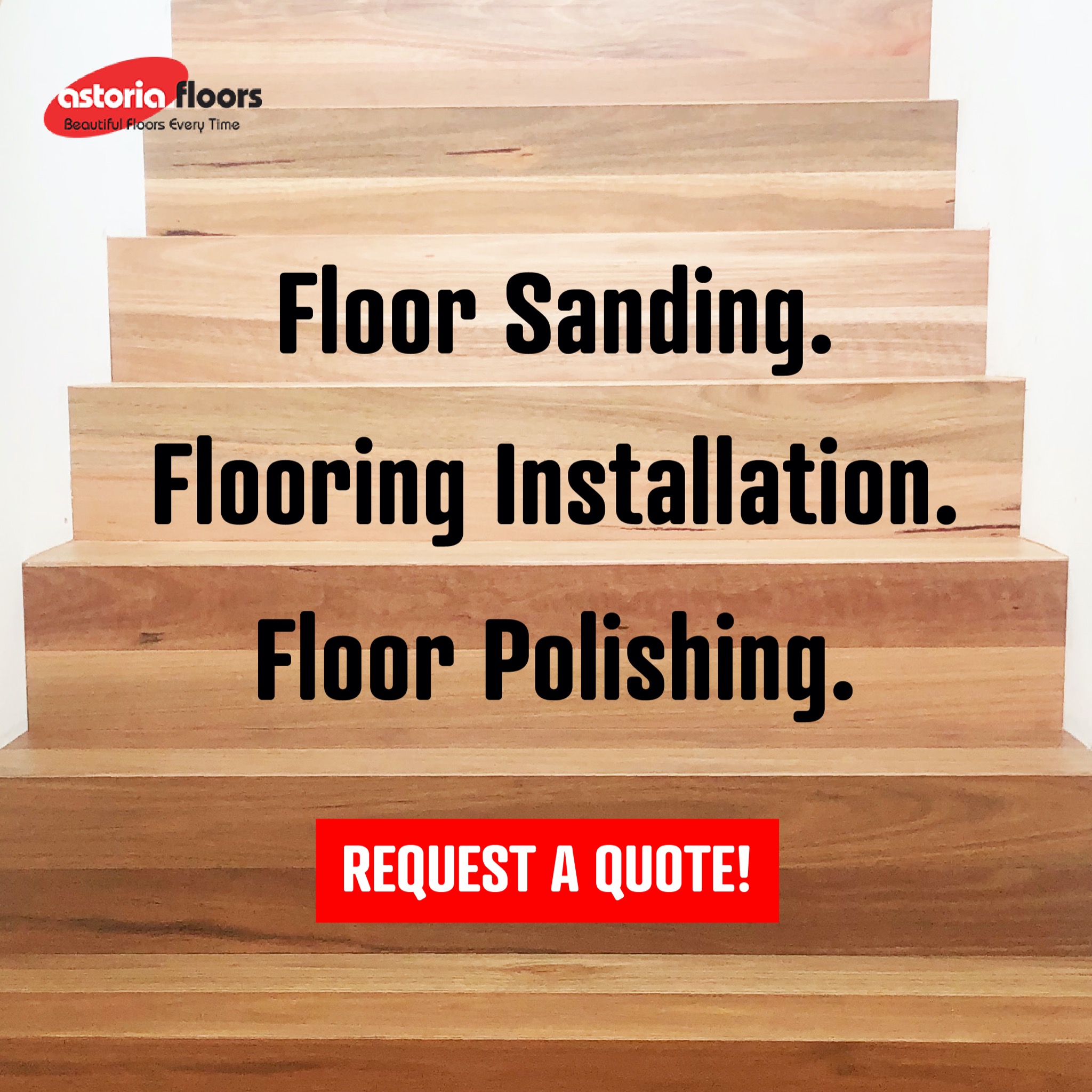 Astoria Floors Facebook ad: FREE Acoustic Underlay (VALUED at $700) Only 5 Left