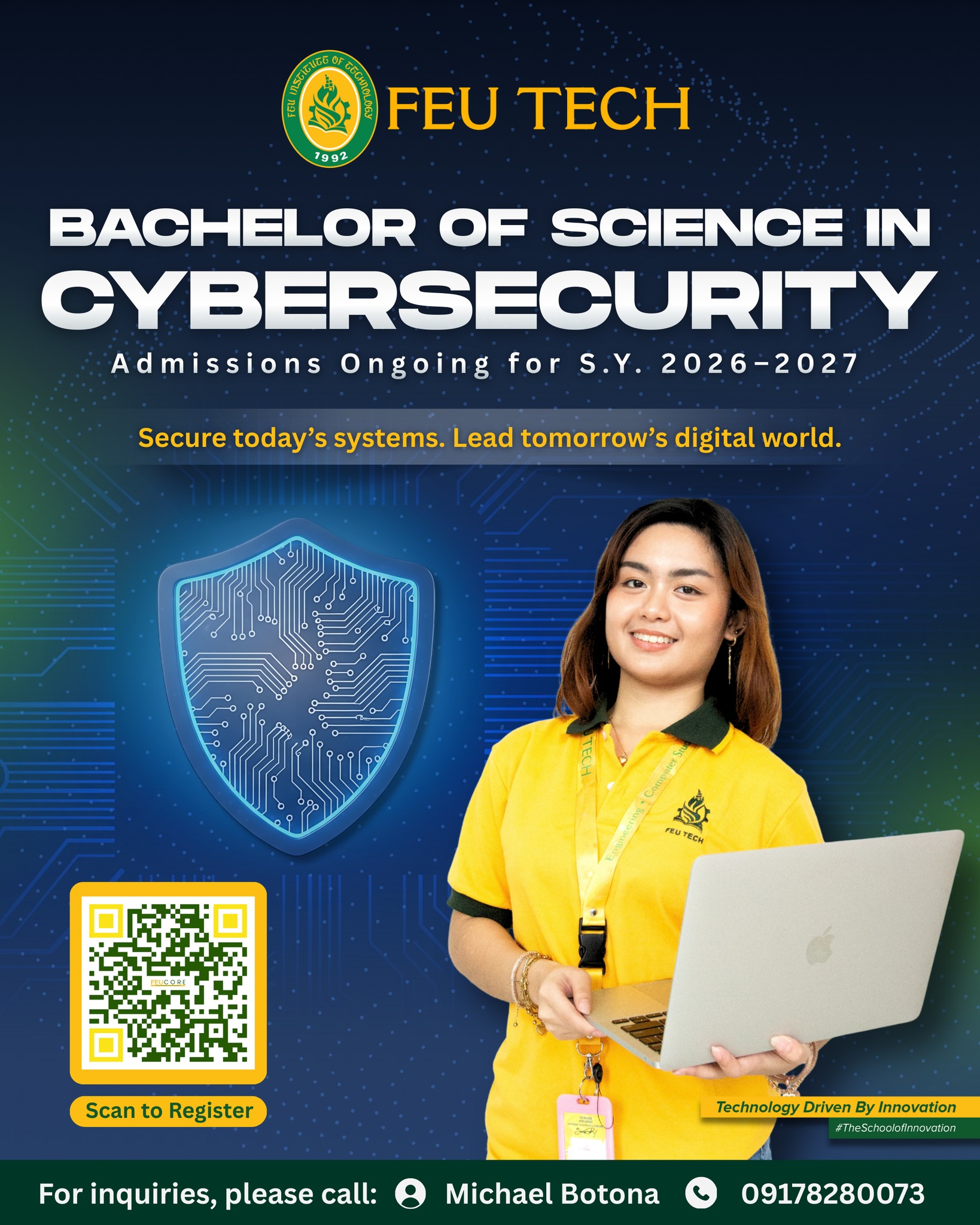 FEU Institute of Technology Facebook ad: Think you have what it takes to ๐ฉ๐ซ๐จ๐ญ๐๐๐ญโฆ