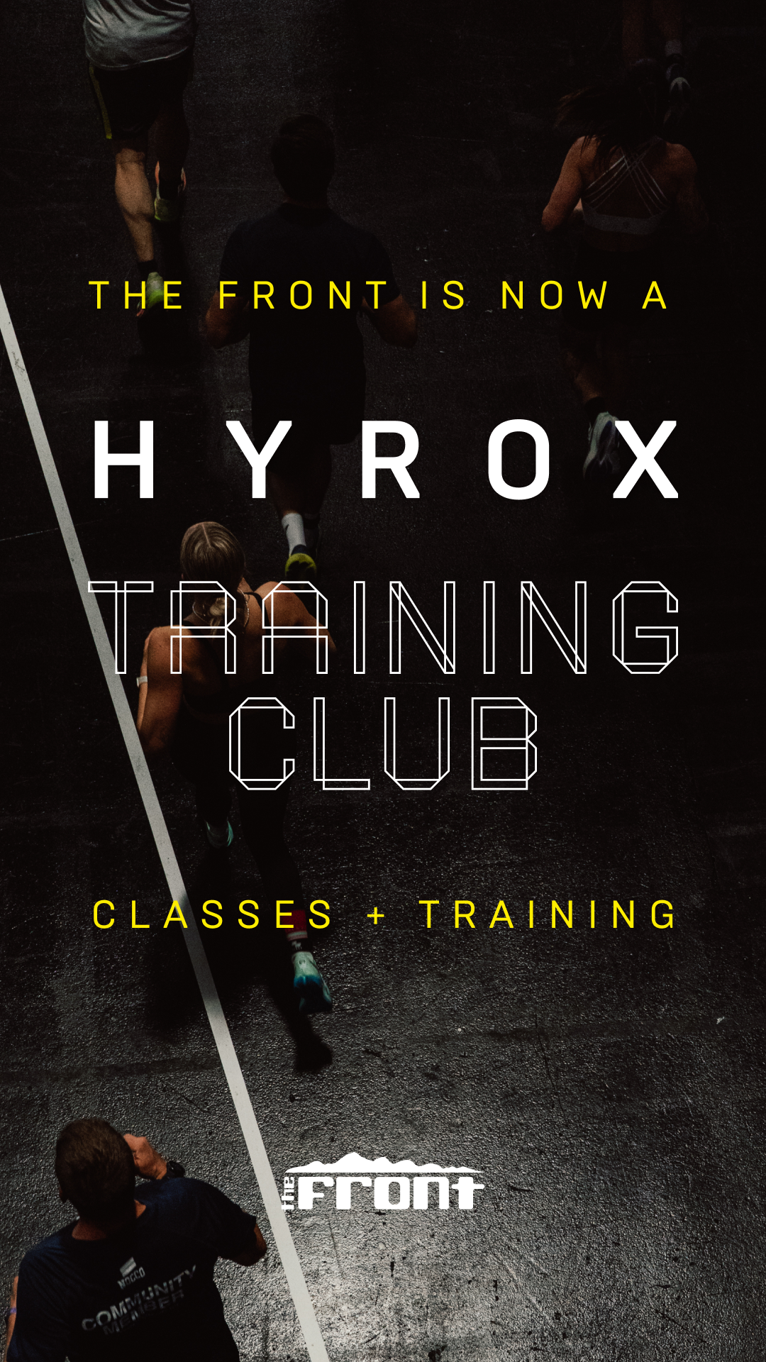 The Front Climbing Club Facebook ad