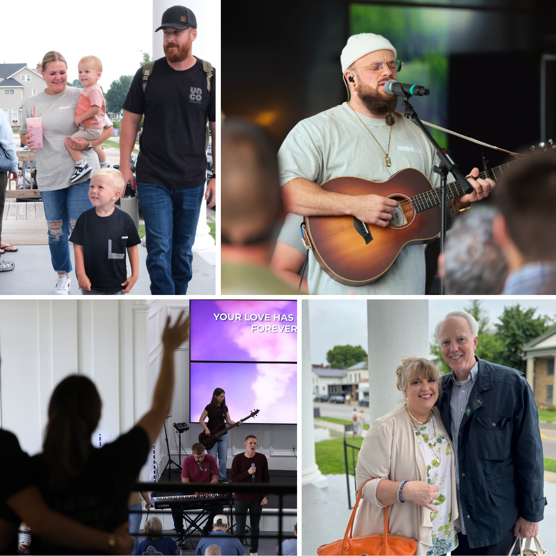 Unco Church Facebook ad: Join Us This Sunday