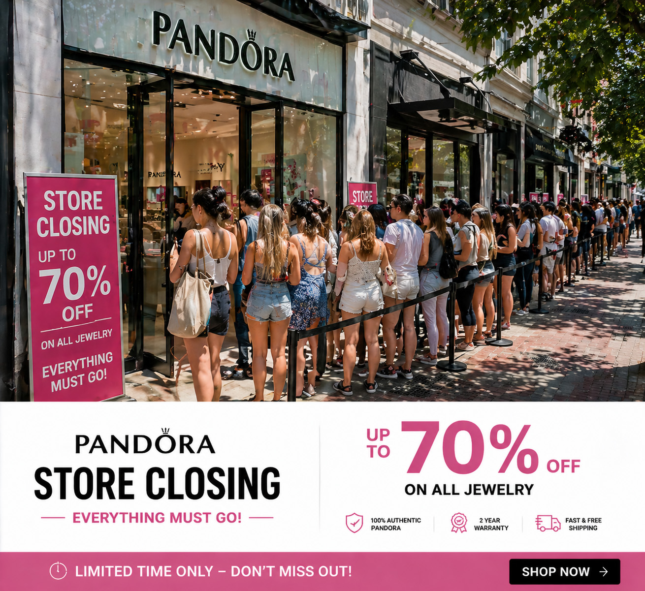 Luna Charm Co. Facebook ad from Apr 27, 2026