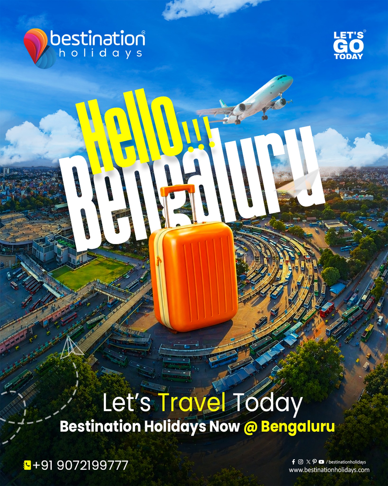 Bestination Holidays Bengaluru Facebook ad: Bestination Holidays Begins a New Chapter in Bengaluru!