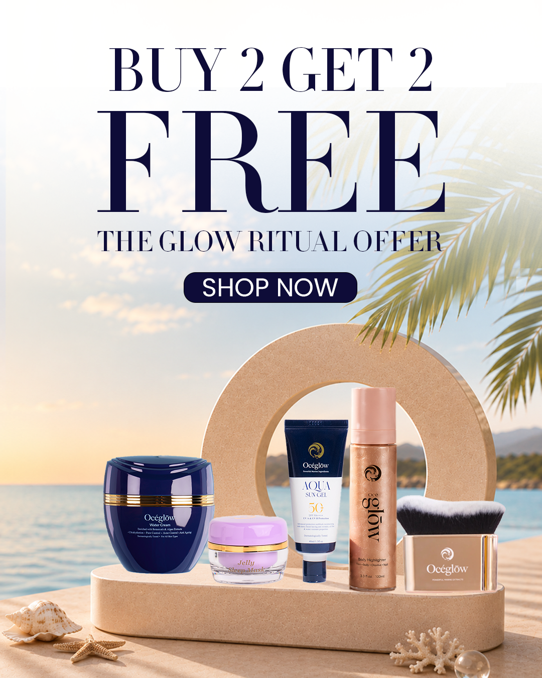 Oceglow Facebook ad