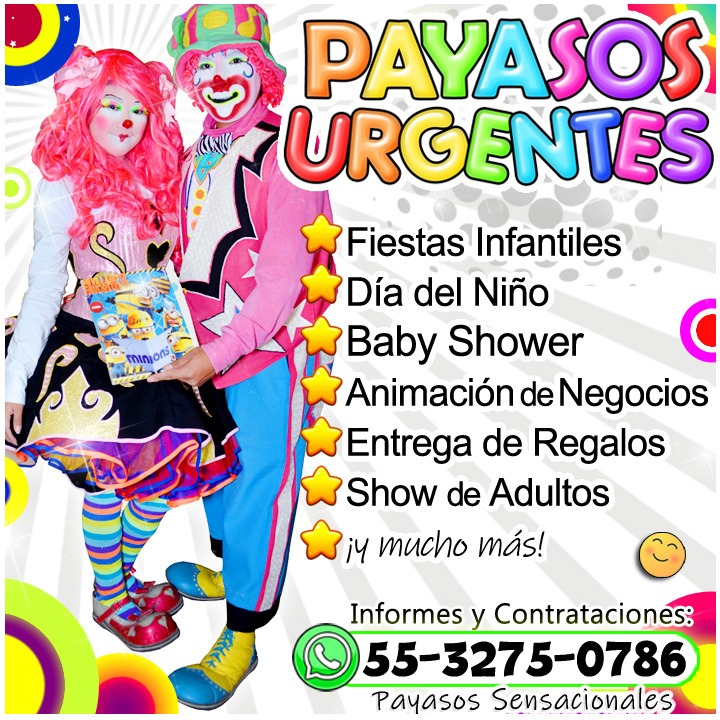 Payasos Sensacionales Facebook ad from Nov 27, 2025