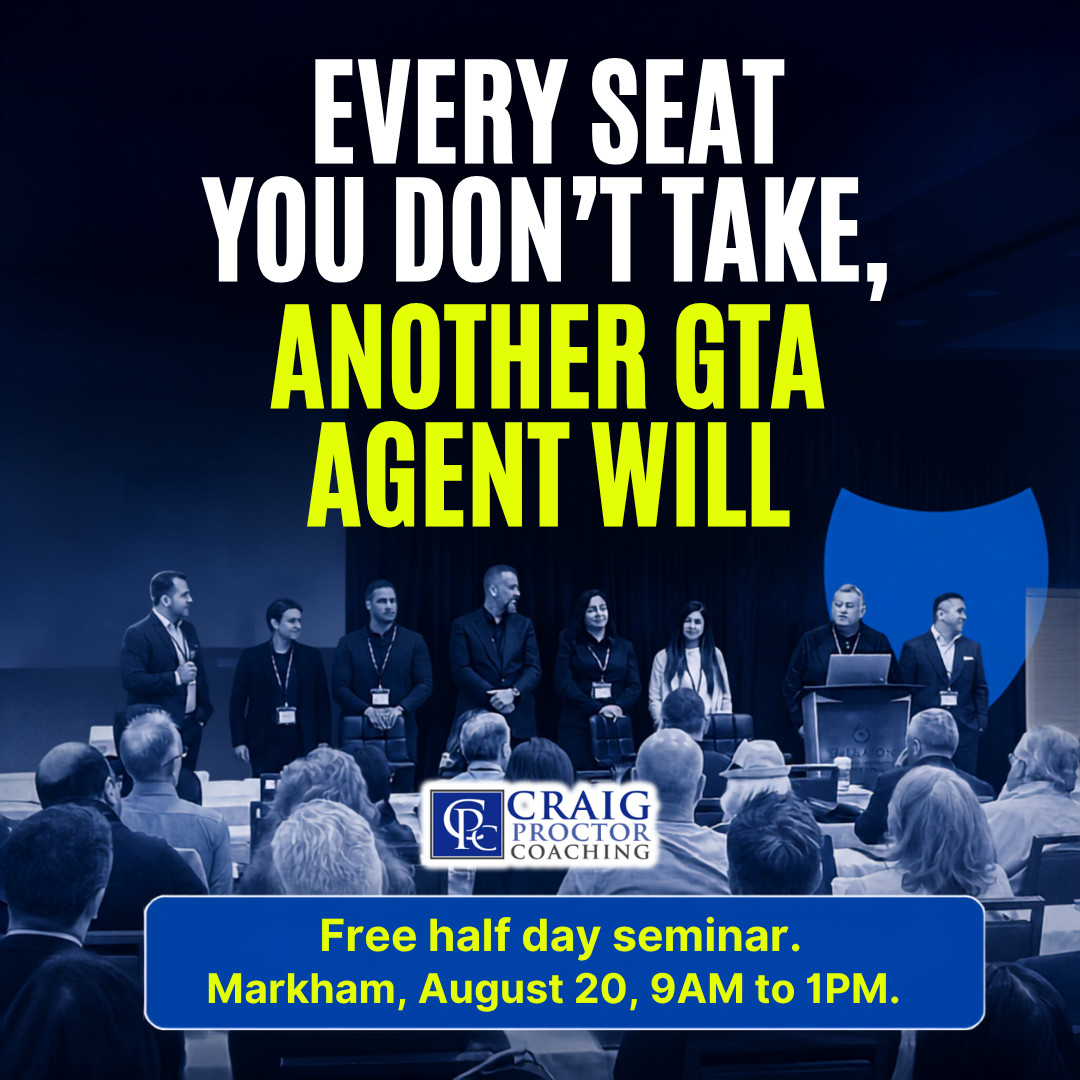 Craig Proctor Facebook ad: Toronto Realtors: The System 30,000+ Agents Use to…
