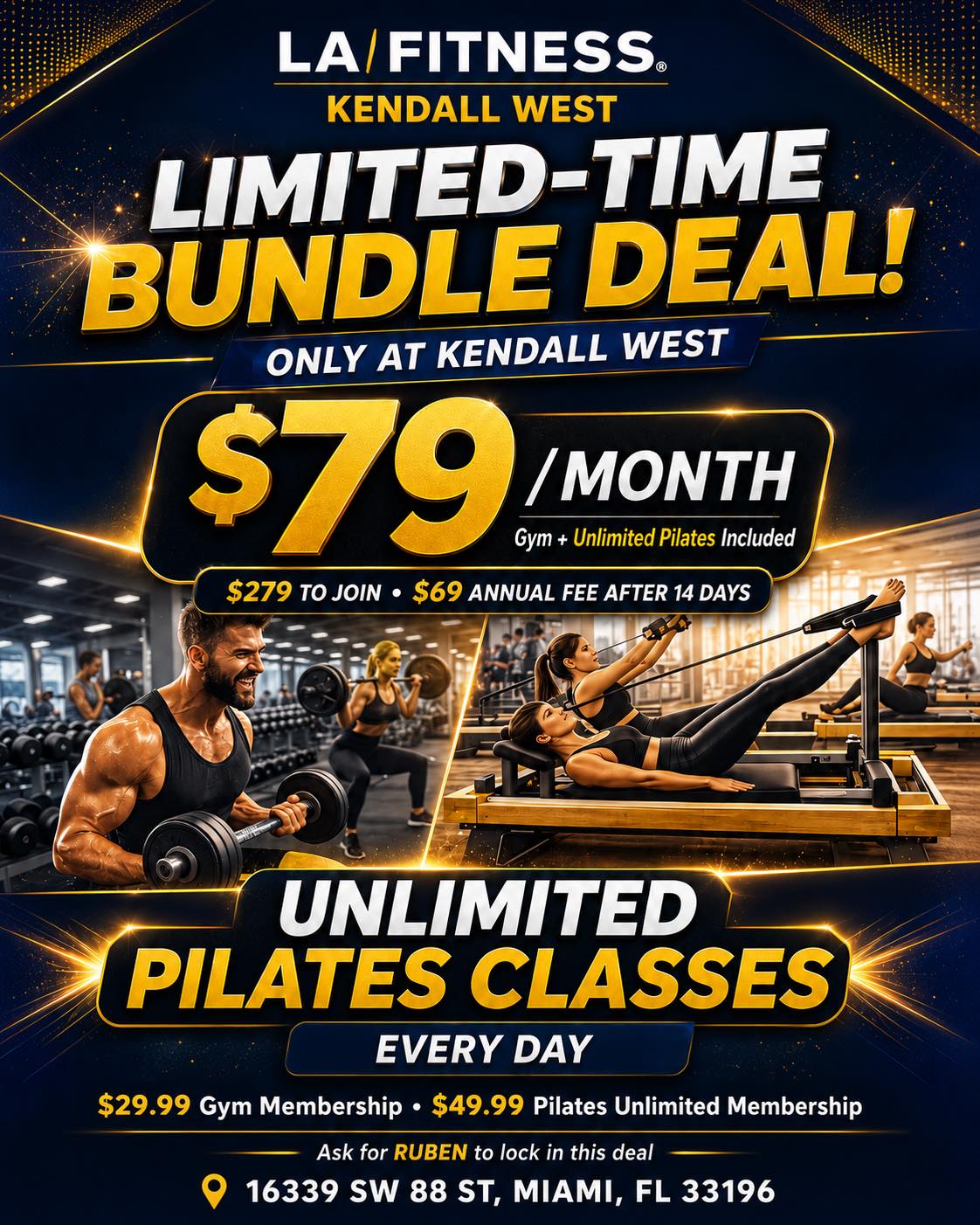 LAFitnessMiami Facebook ad
