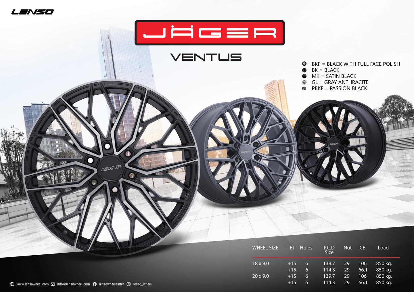 Lenso Wheels Philippines Facebook ad: Introducing the Jager Ventus 20x9 6Hx139.7 - Now…